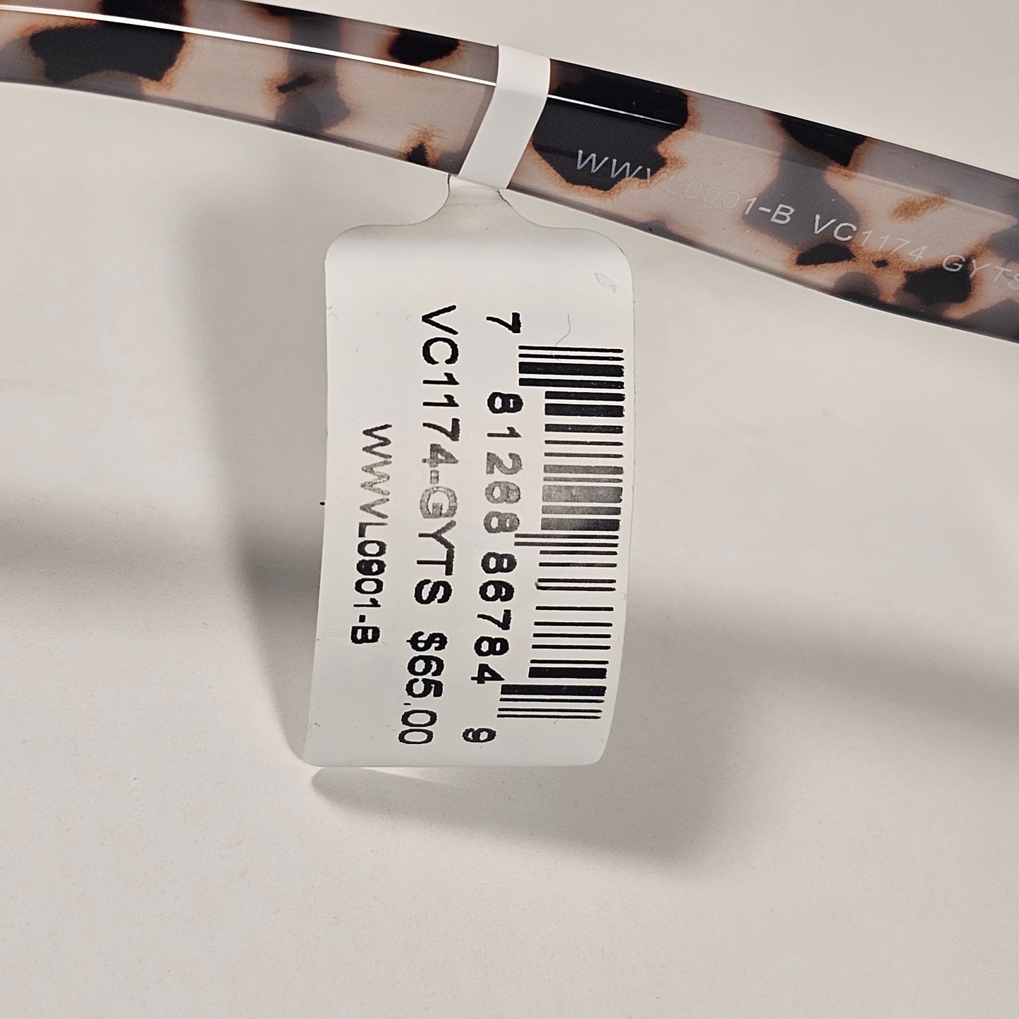 Vince Camuto VC1174 GYTS Cat Eye Sunglasses Gray Tortoise Smoke Gradient Lens - Sunglasses