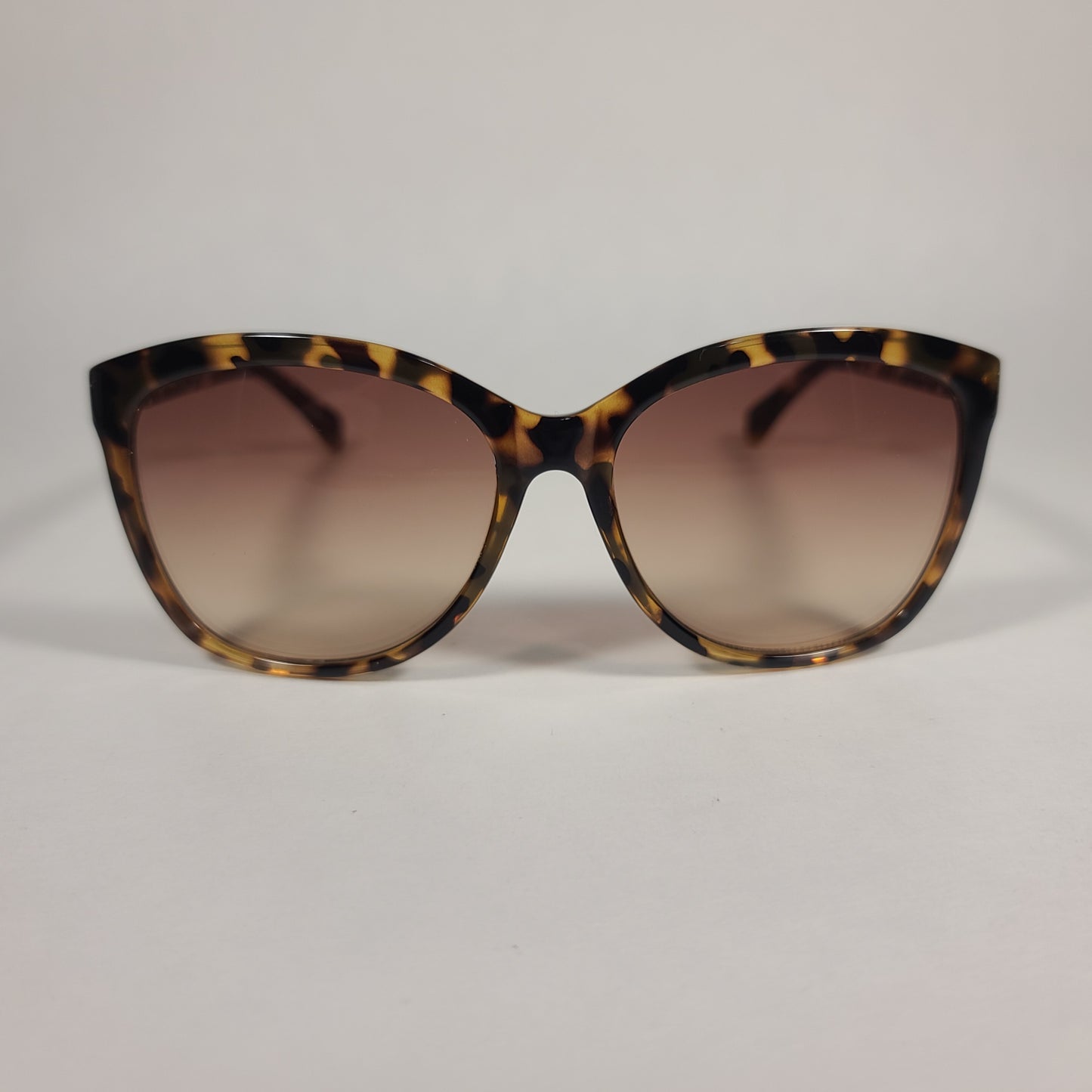 Calvin Klein Cat Eye Sunglasses CK19542S 235 Brown Tortoise Frame Brown Gradient Lens - Sunglasses