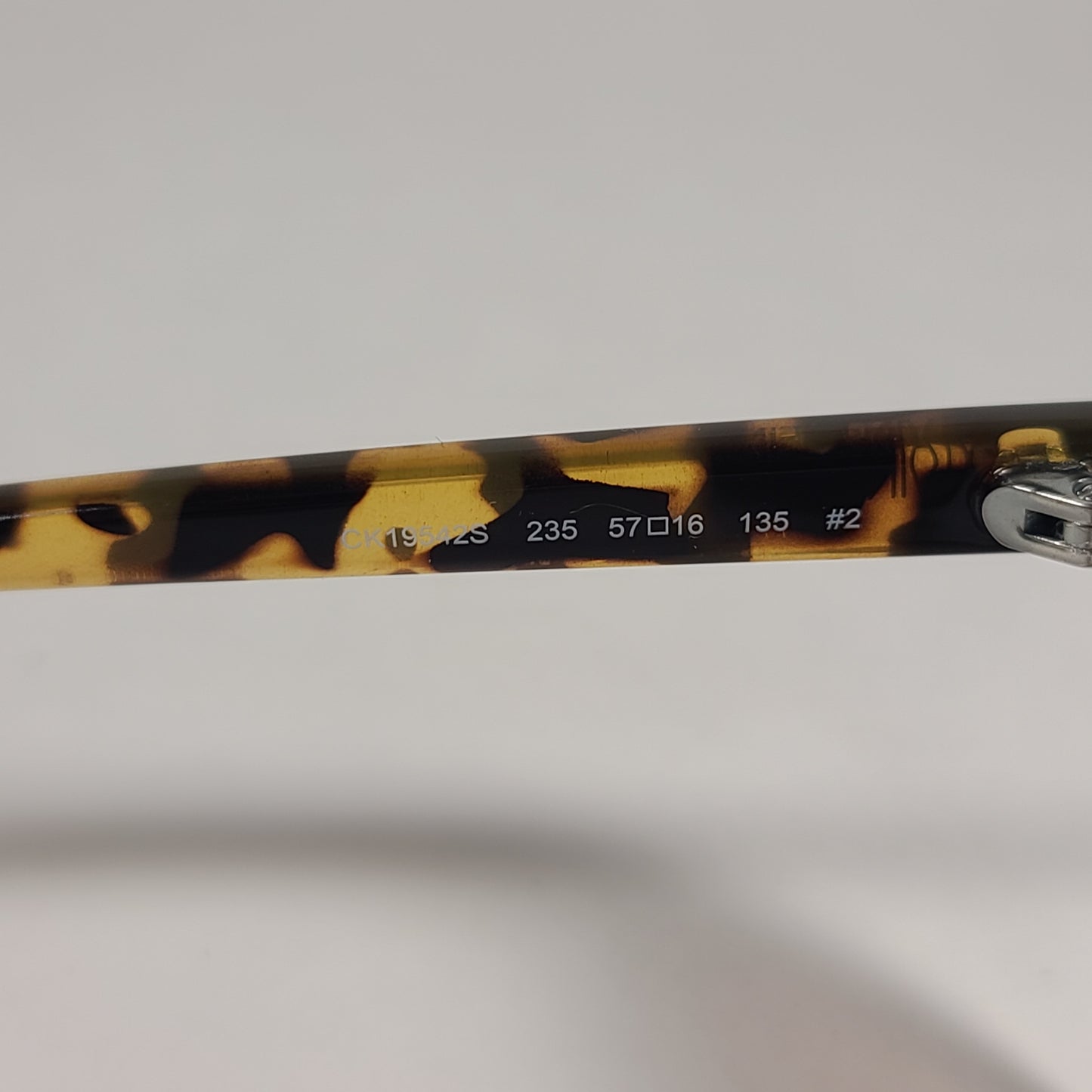 Calvin Klein Cat Eye Sunglasses CK19542S 235 Brown Tortoise Frame Brown Gradient Lens - Sunglasses