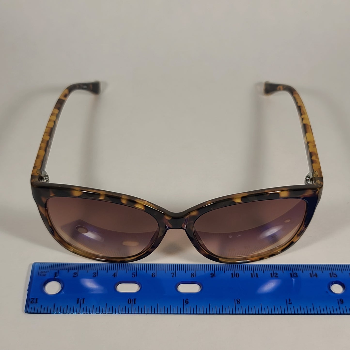 Calvin Klein Cat Eye Sunglasses CK19542S 235 Brown Tortoise Frame Brown Gradient Lens - Sunglasses