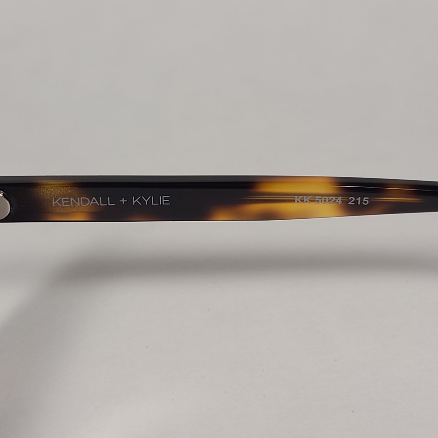 Kendall + Kylie Natalie Cat Eye Sunglasses Brown Tortoise Frame Dark Sherry Lens KK5024D 215 - Sunglasses