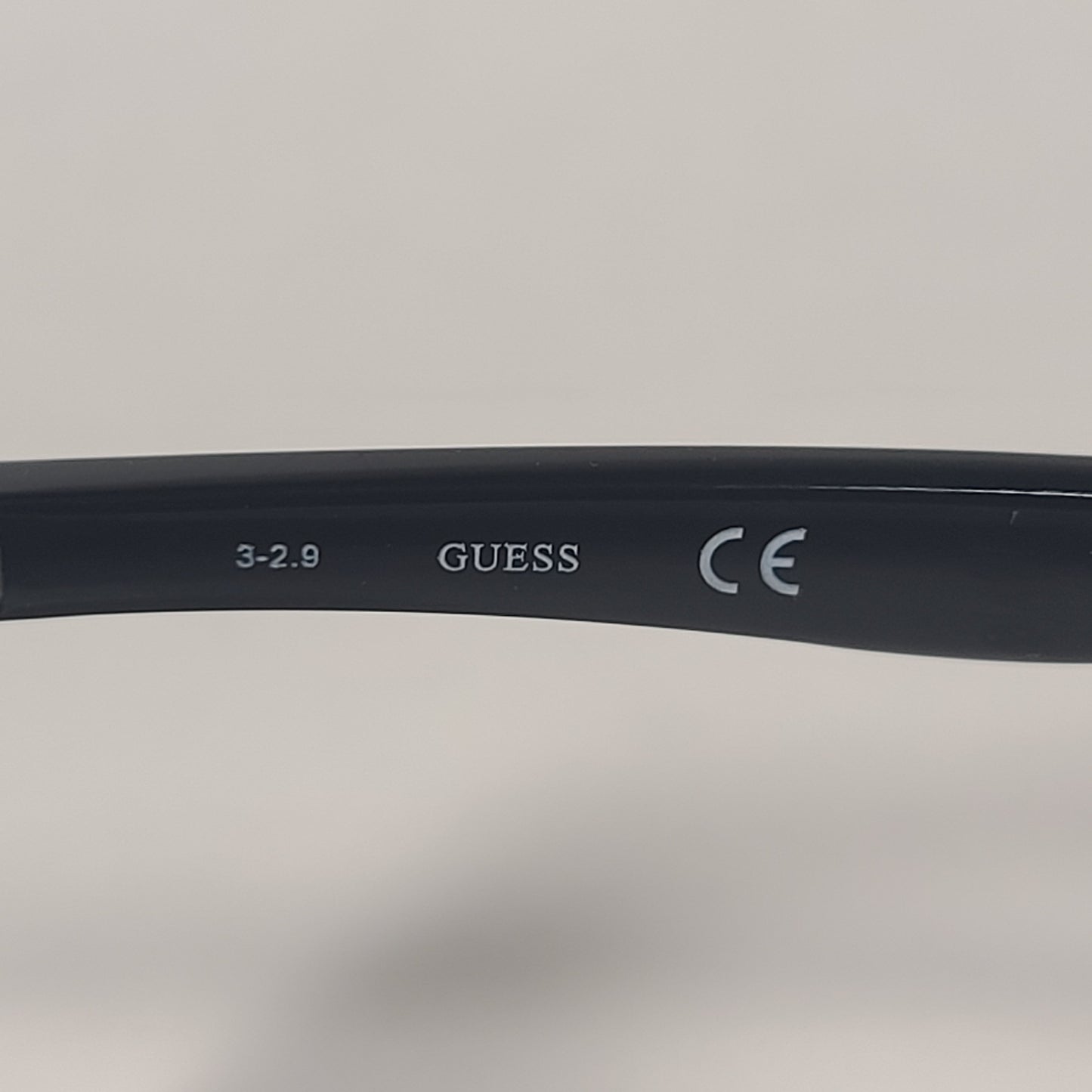 Guess Cat Eye Sunglasses Black Gold Frame Gray Gradient Lens GF0313 01B - Sunglasses