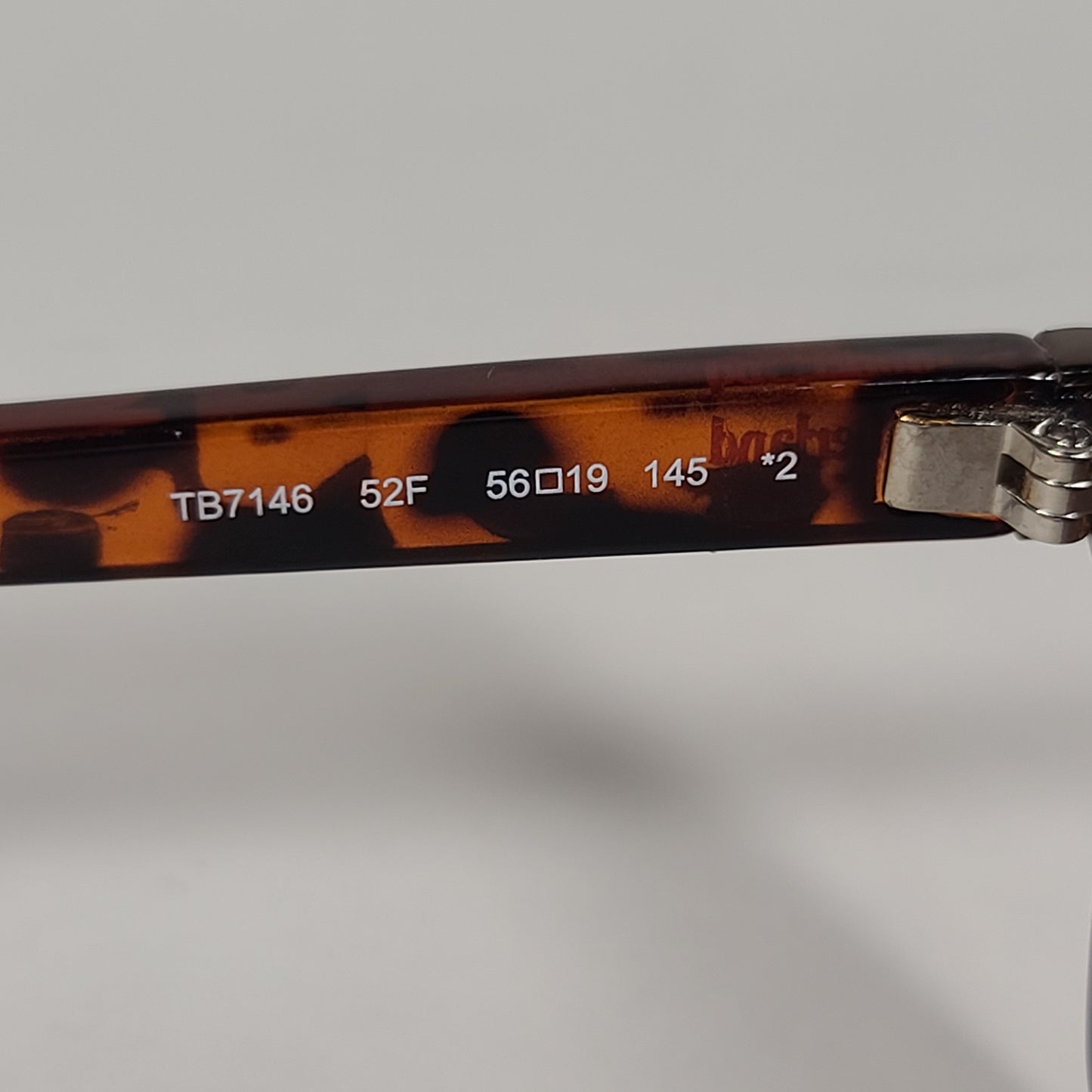 Timberland Rectangle Sunglasses Brown Tortoise Frame Brown Lens TB7146 52F - Sunglasses
