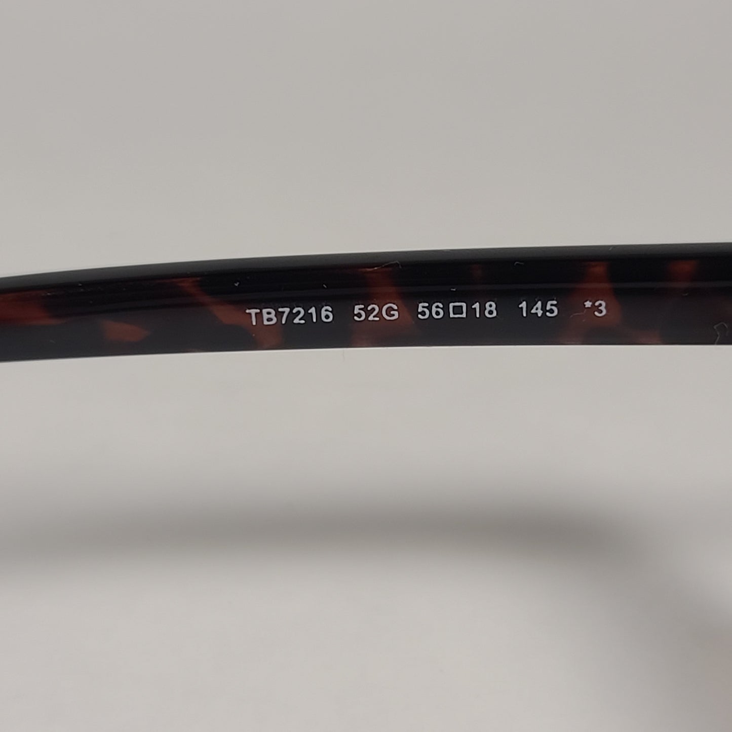 Timberland Rectangle Sunglasses Brown Tortoise Frame Gold Flash Lens TB7216 52G - Sunglasses