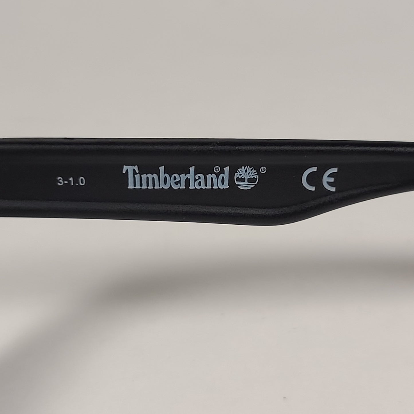 Timberland Rectangle Sunglasses Matte Black Ultraviolet Semi Flash Lens TB7179 02X - Sunglasses