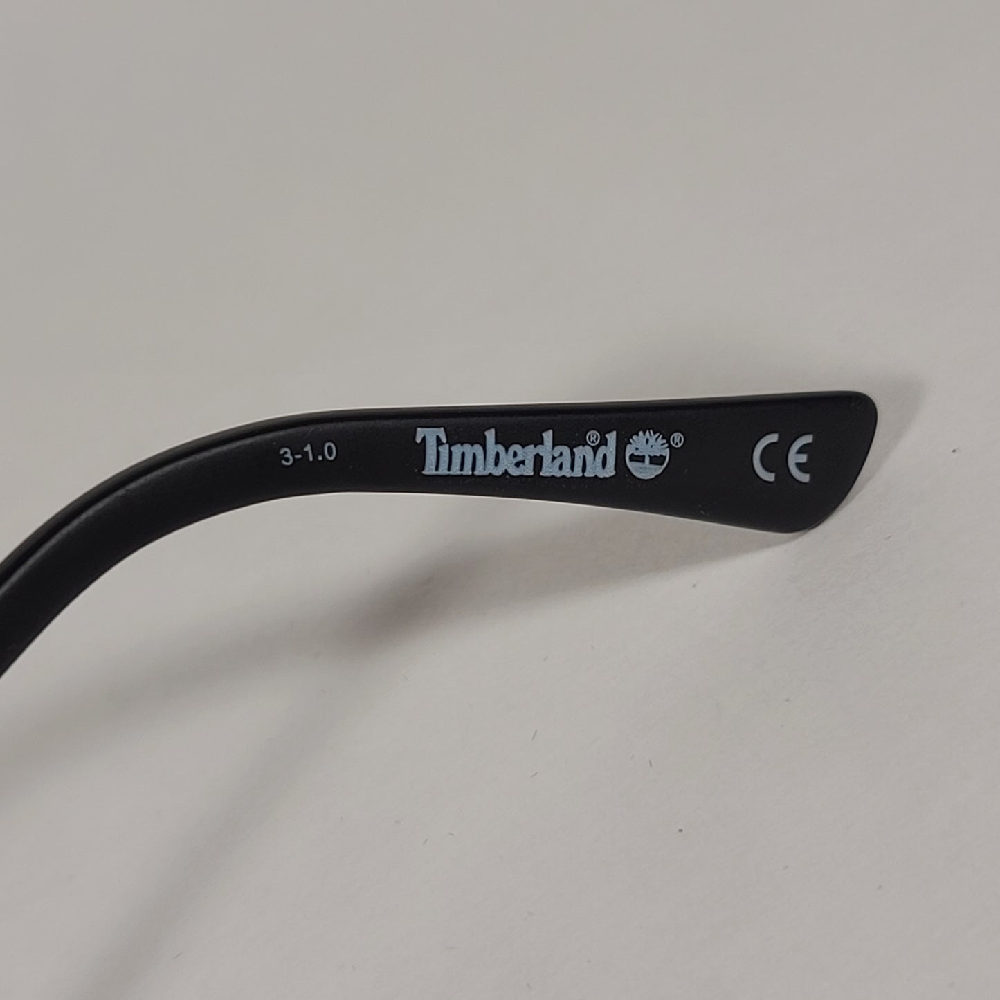 Timberland Rectangular Sunglasses Shiny Black Frame Green Lens TB7119 01N - Sunglasses