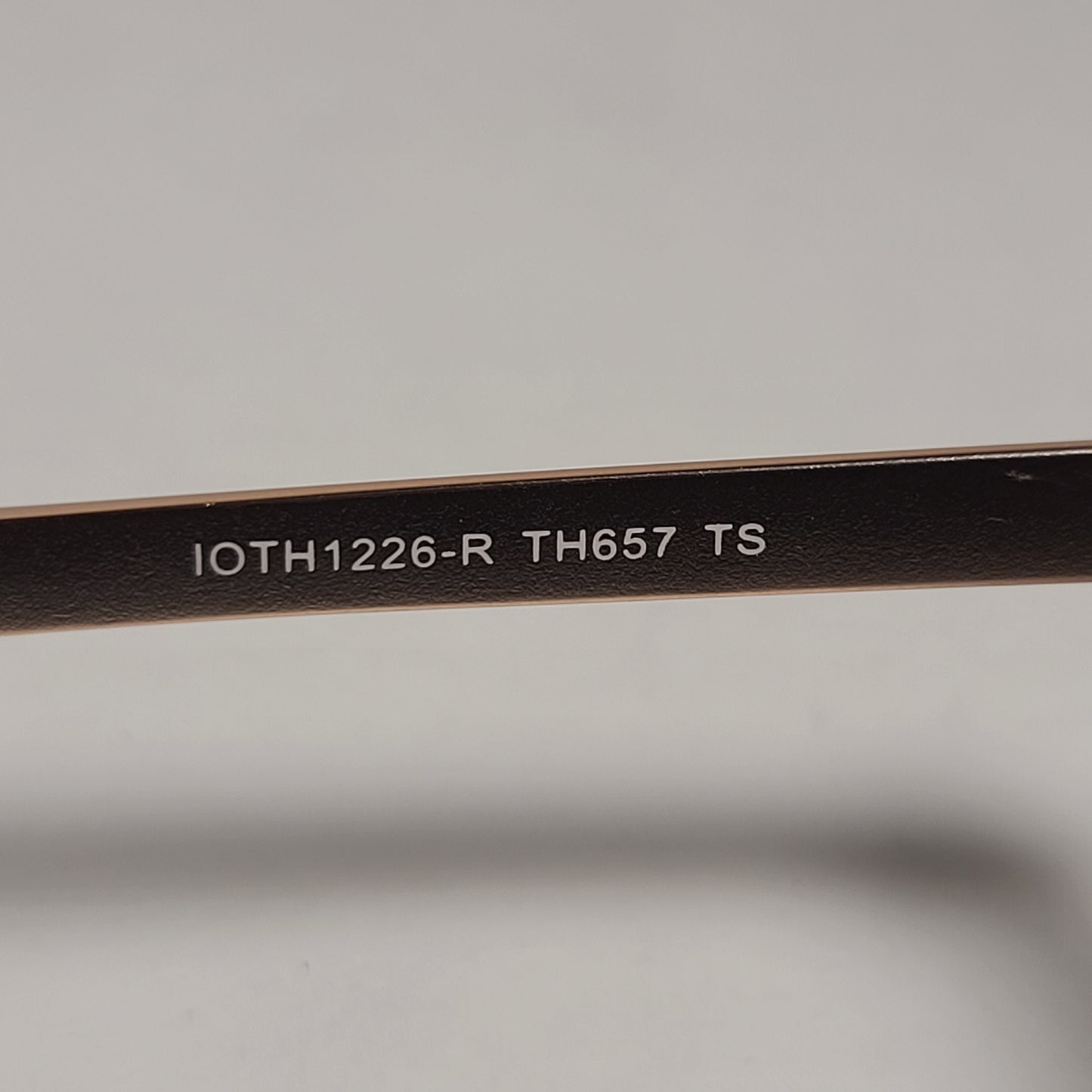 Tahari Cat Eye Sunglasses Brown Tortoise Gold Frame Brown Gradient Lens TH657 TS - Sunglasses