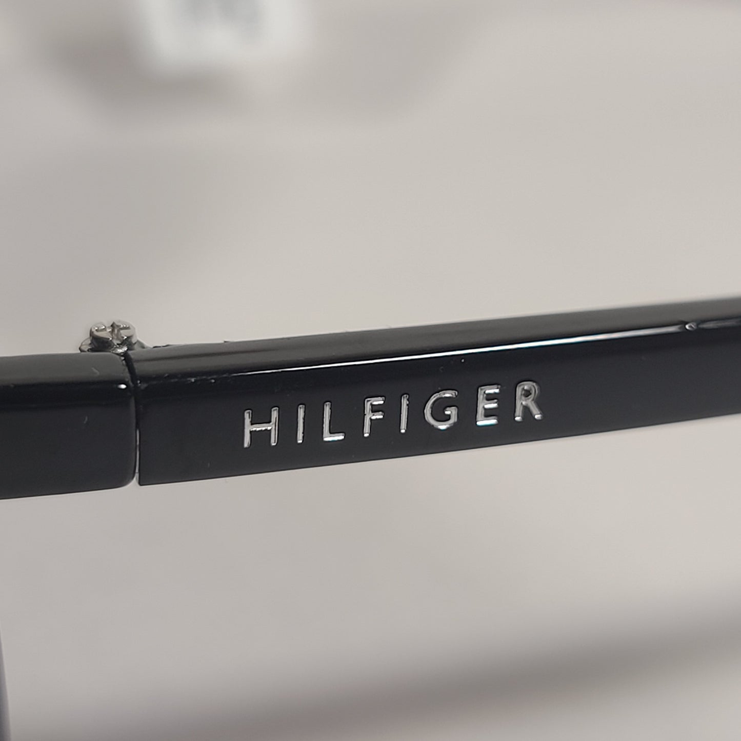 Tommy Hilfiger Ginny Butterfly Sunglasses Shiny Black Frame Smoke Gradient Lens GINNY WP OL492 - Sunglasses