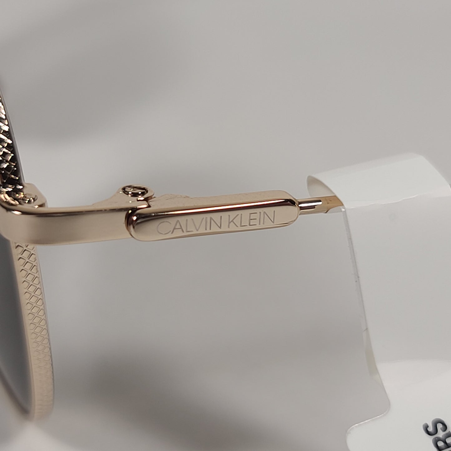 Calvin Klein CK20120S 717 Aviator Pilot Sunglasses Gold Frame Green Tinted Lens - Sunglasses