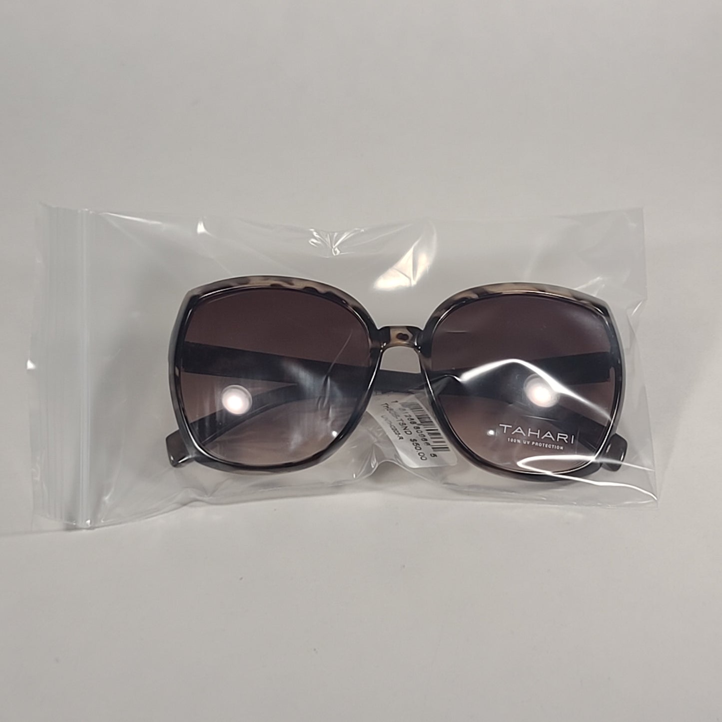 Tahari Butterfly Sunglasses Brown Nude Tortoise Brown Gradient Lens TH805 TSND - Sunglasses