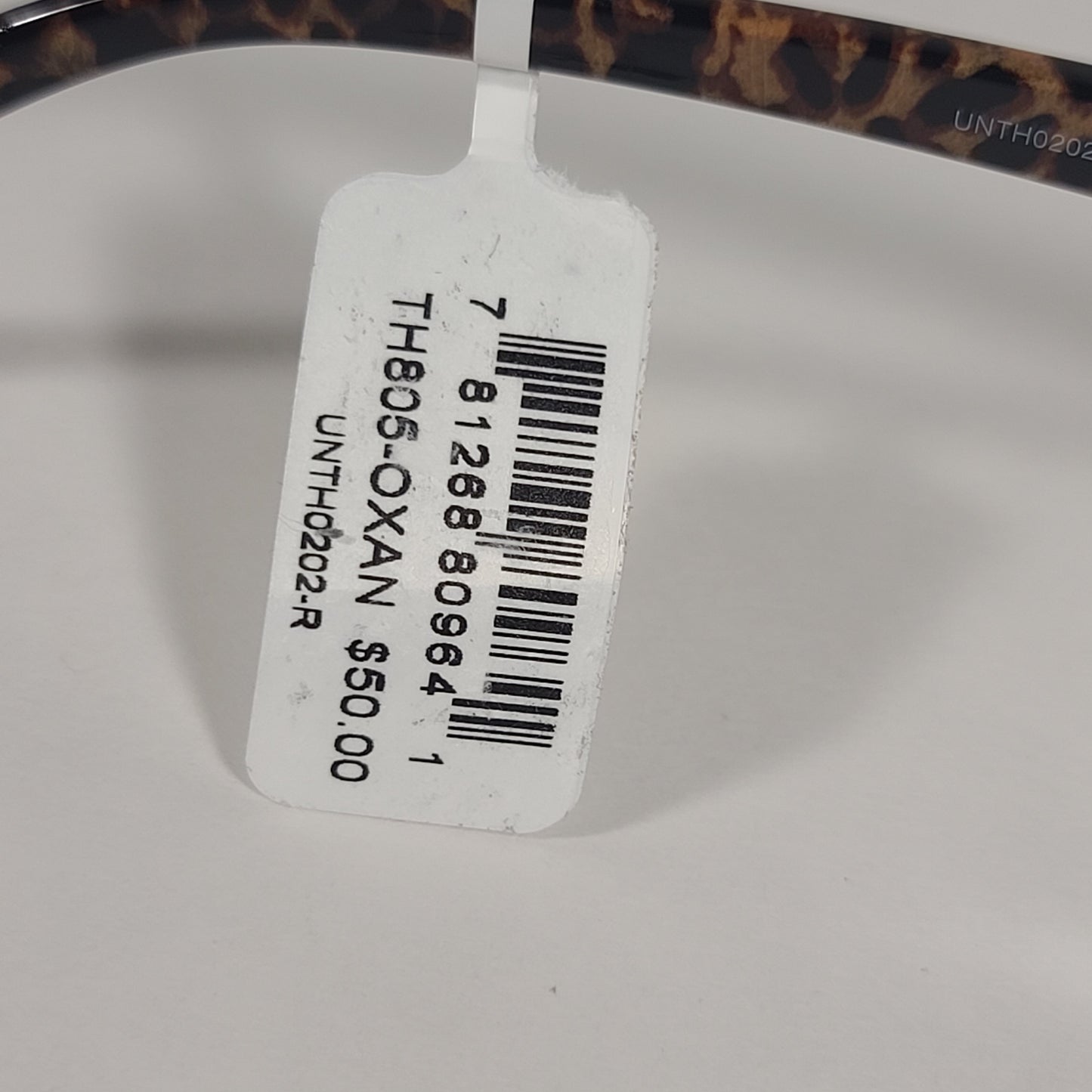 Tahari Butterfly Sunglasses Black / Animal Print Frame Gray Gradient Lens TH805 OXAN - Sunglasses