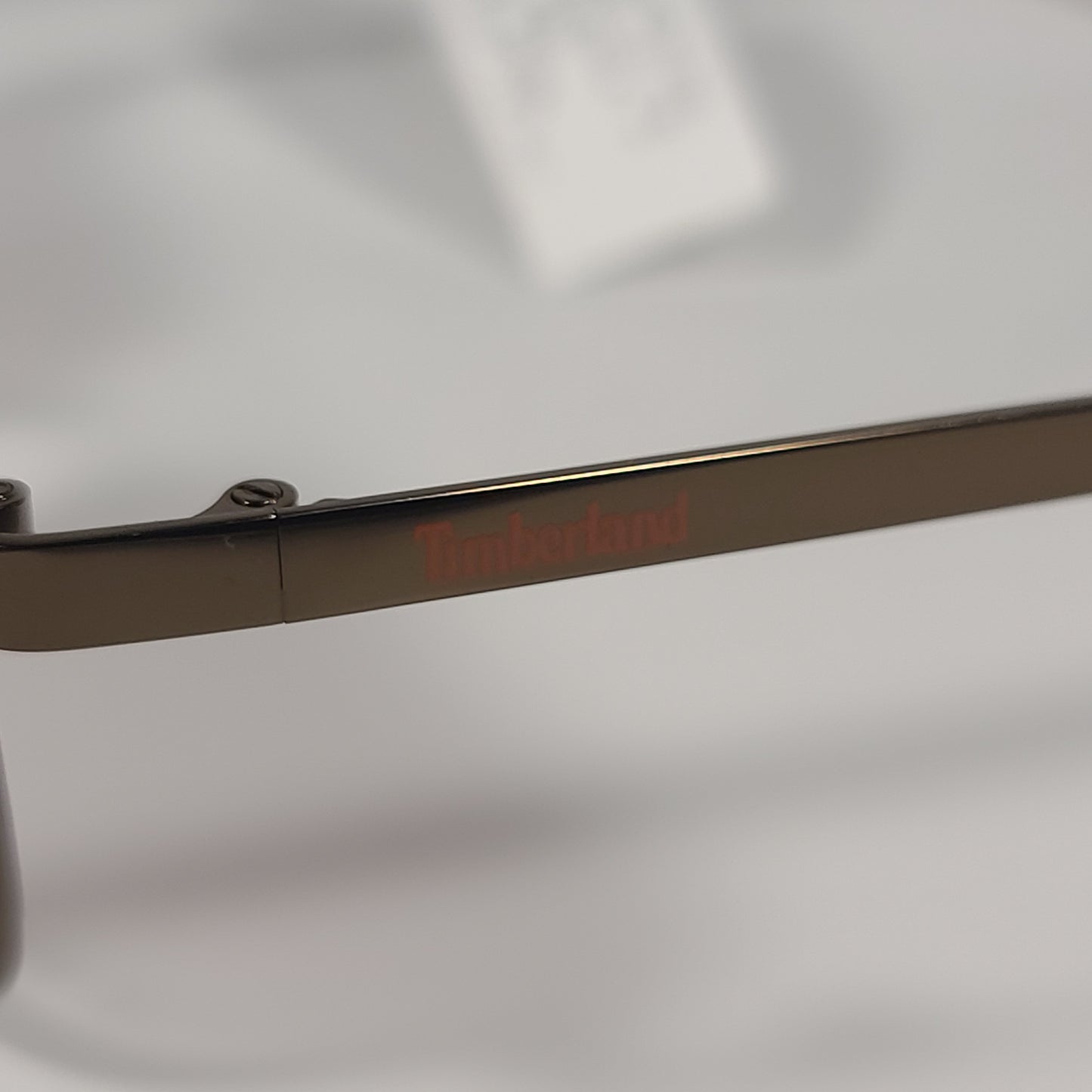 Timberland Rectangle Sunglasses Light Brown Metal Frame Lens TB7175 46F