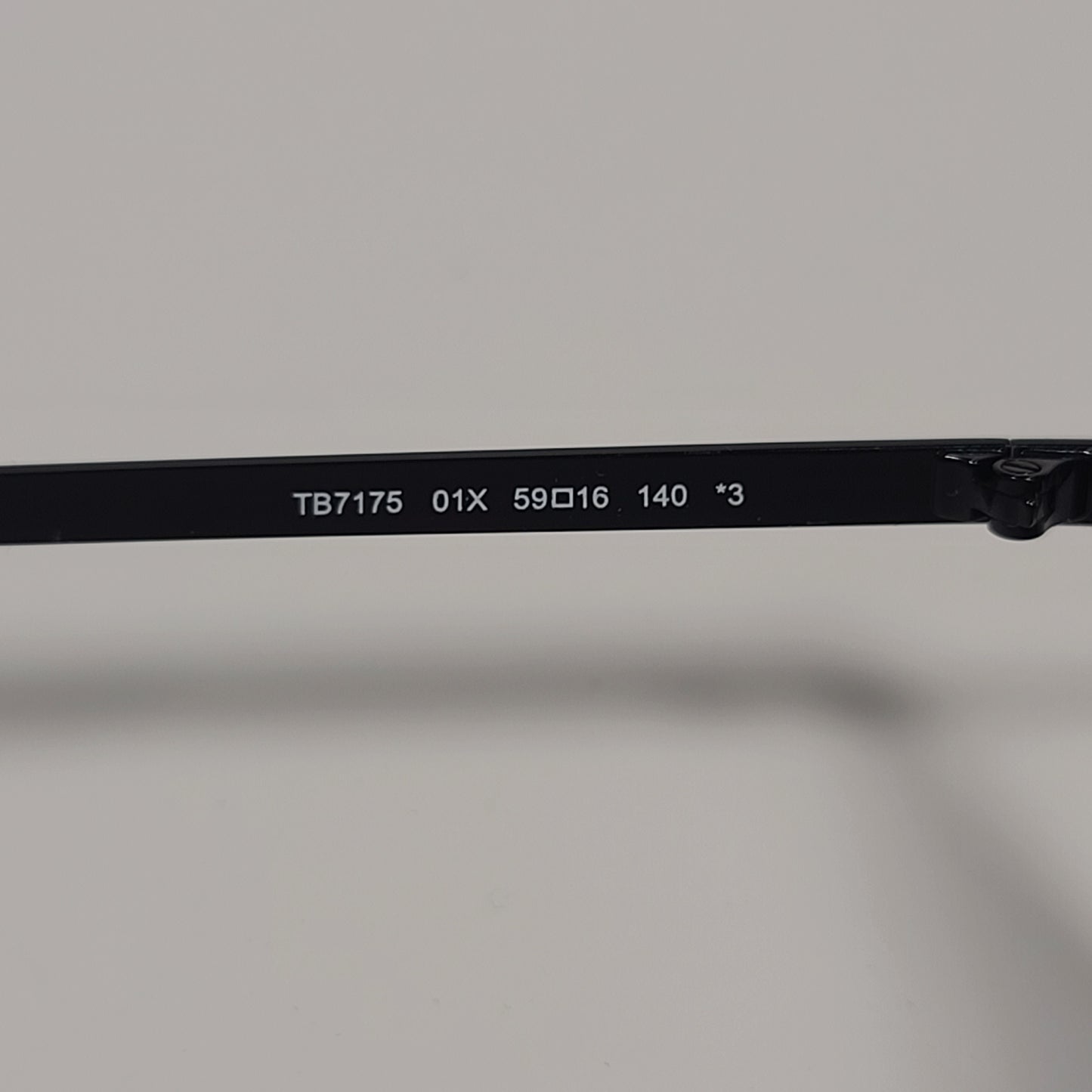 Timberland Rectangle Sunglasses Black Frame Blue Mirror Lens TB7175 01X - Sunglasses