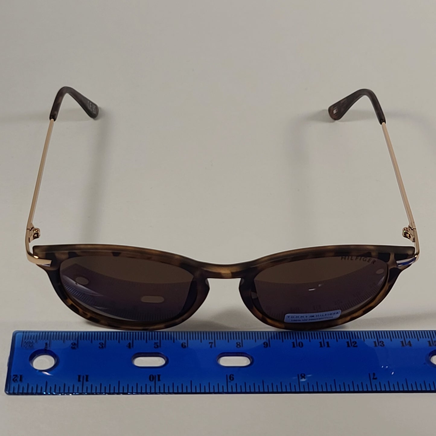 Tommy Hilfiger Frieda Club Sunglasses Matte Tortoise / Gold Brown Lens FRIEDA WP OL539 - Sunglasses