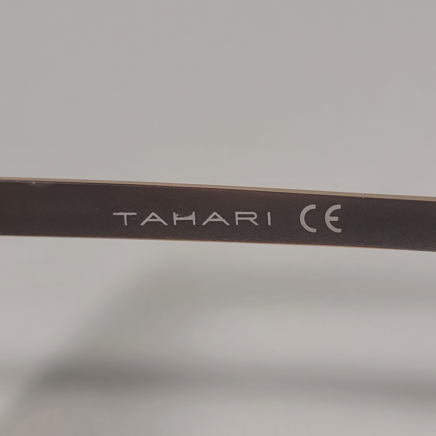 Tahari Cat Eye Sunglasses Olive Tortoise Gold Frame Brown Gradient Lens TH657 OLTS - Sunglasses