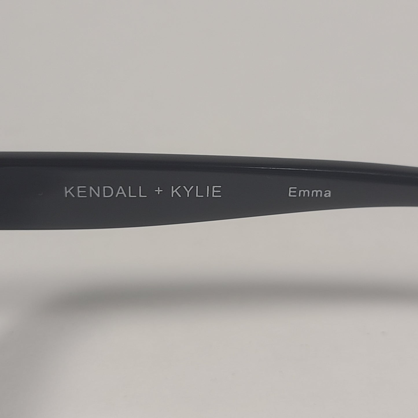 Kendall + Kylie Emma Cat Eye Sunglasses Shiny Black Gray Lens KK5109 001 - Sunglasses