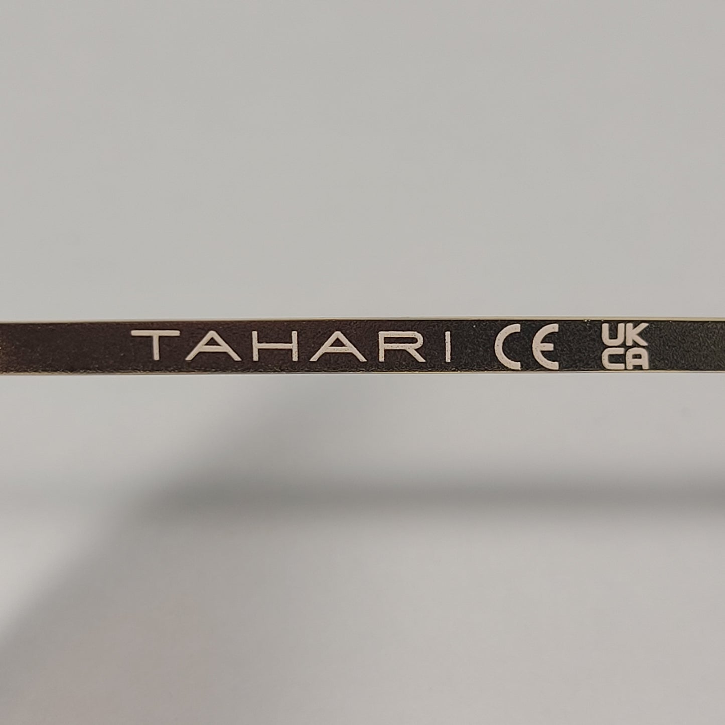 Tahari Shield Butterfly Sunglasses Brown Tortoise Gold Brown Gradient TH881 TS - Sunglasses