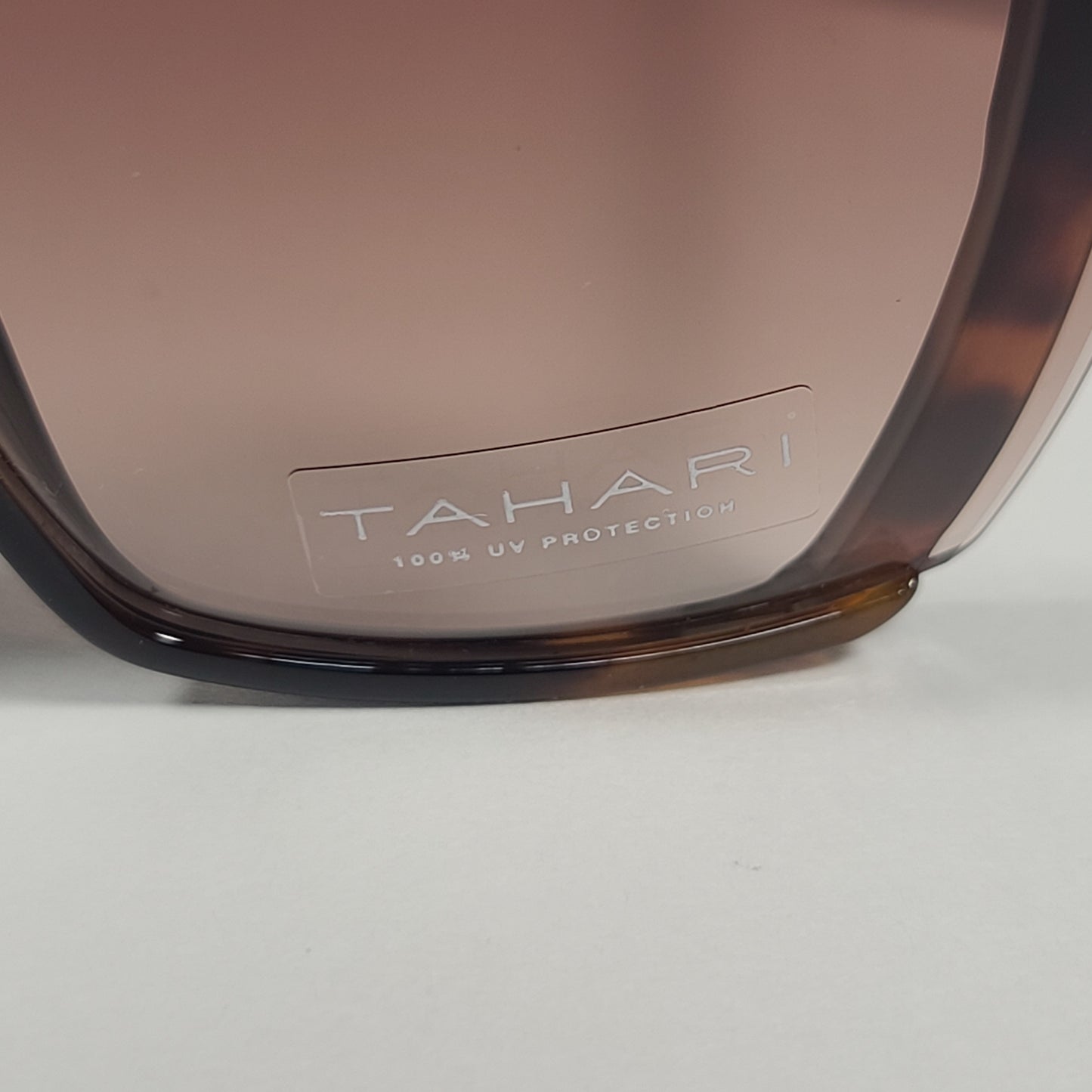 Tahari Shield Butterfly Sunglasses Brown Tortoise Gold Brown Gradient TH881 TS - Sunglasses