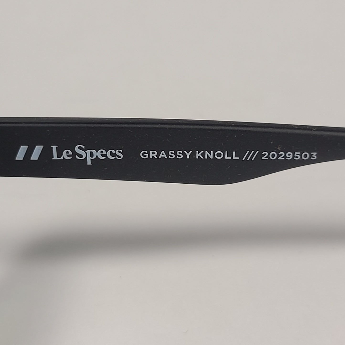 Le Specs Grassy Knoll Rectangle Sunglasses Le Sustain Black Grass / Blue Green Mirror LSU2029503