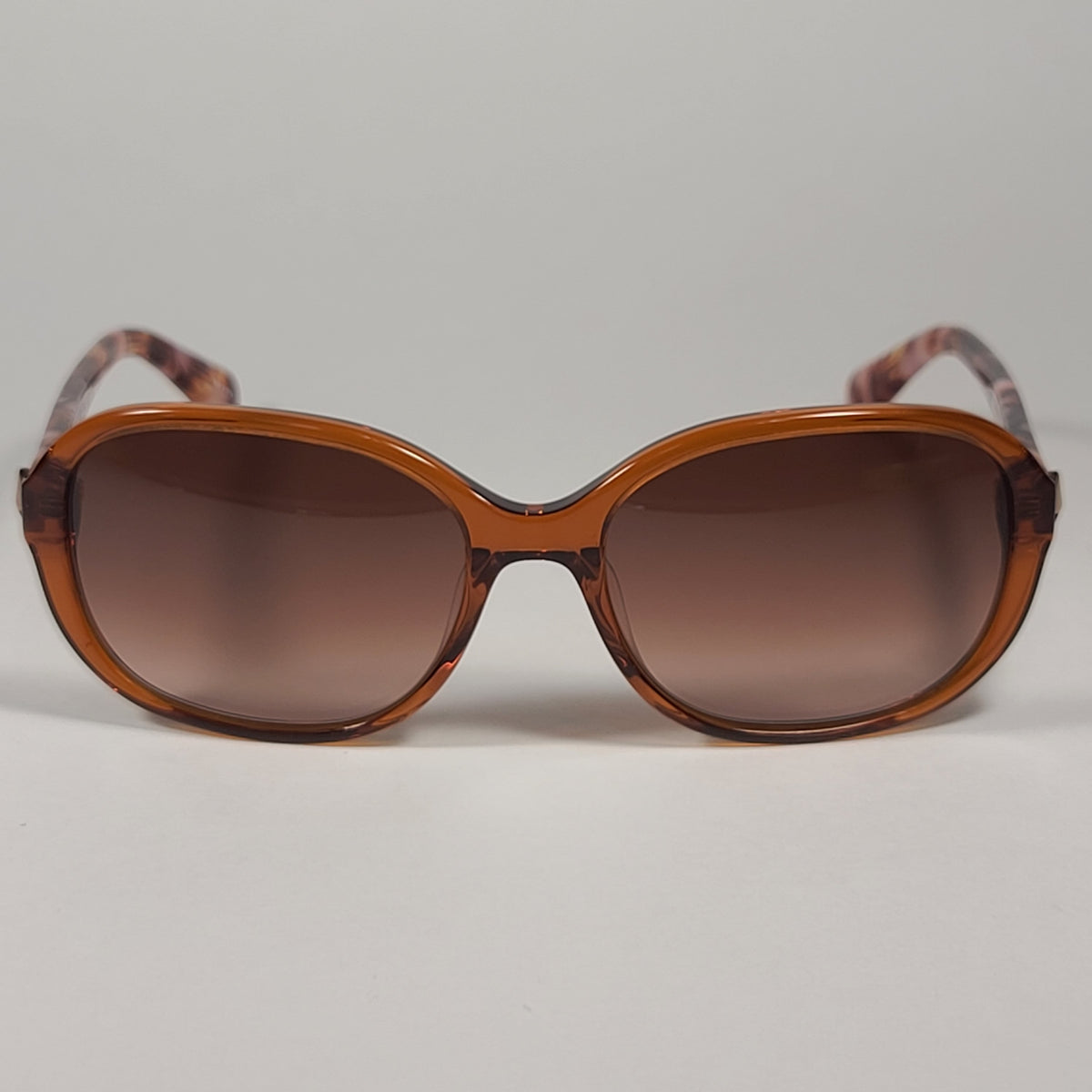 Kate Spade Izabella/G/S 90QHA Flat Oval Sunglasses Brown Frame Brown G