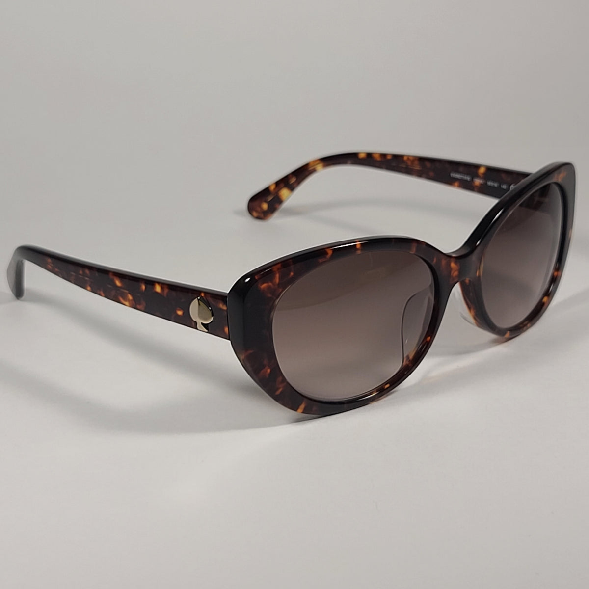 Kate Spade Everett/F/S 086HA Cat Eye Sunglasses Dark Brown Havana Fram