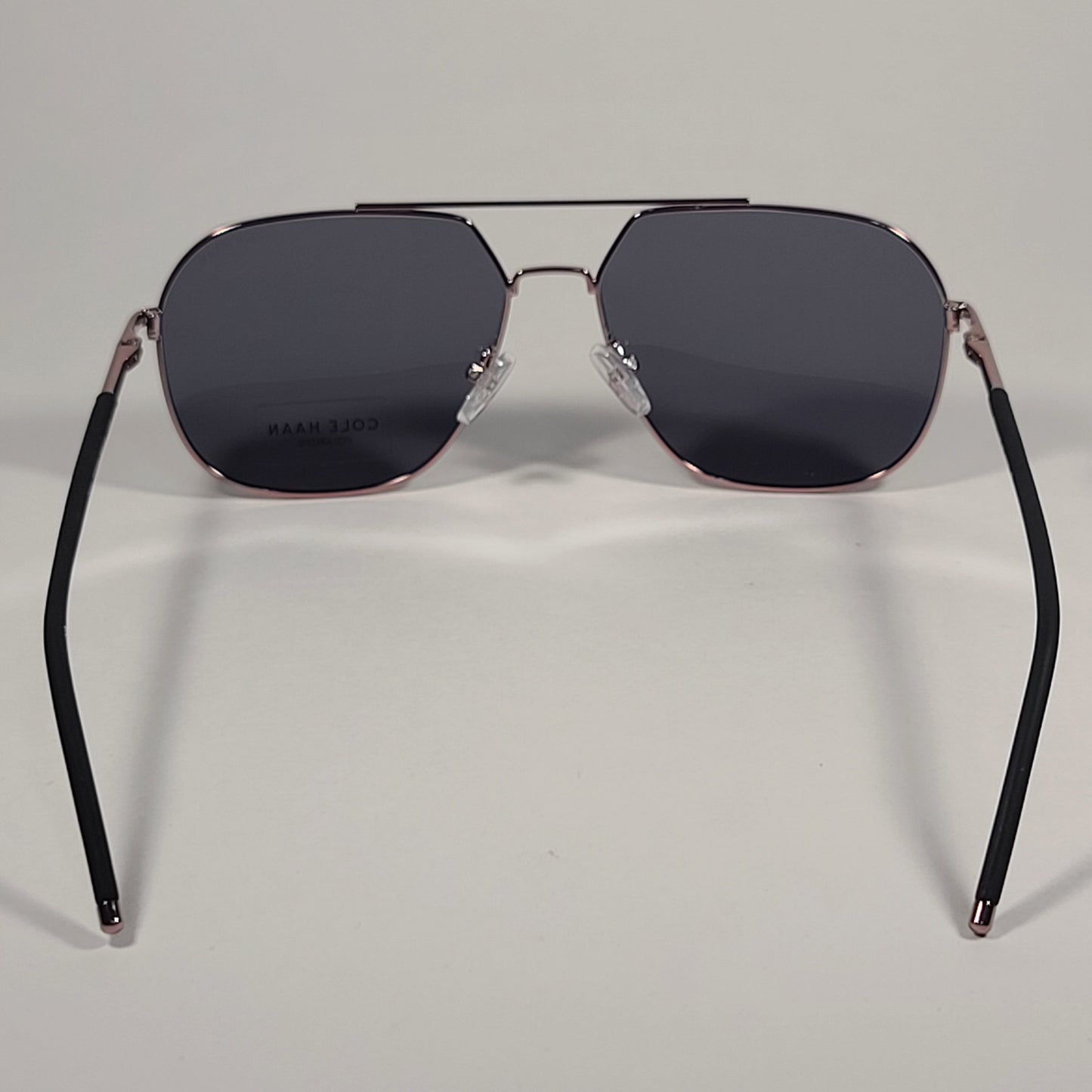 Cole Haan Polarized Navigator Sunglasses Brown Bronze Frame Gray Lens CH6077 200 BROWN - Sunglasses