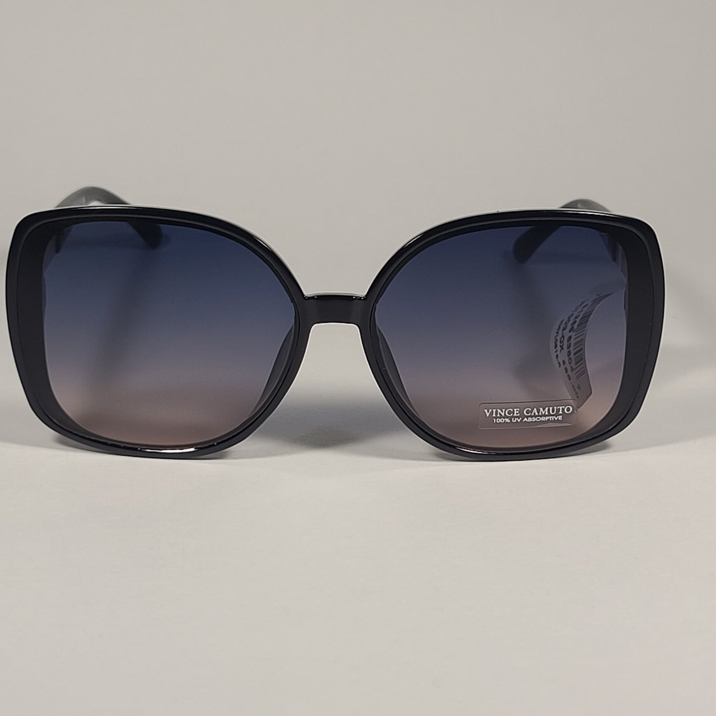 Vince Camuto VC1002 OX Butterfly Sunglasses Black Gold Frame Blue Gradient Lens - Sunglasses