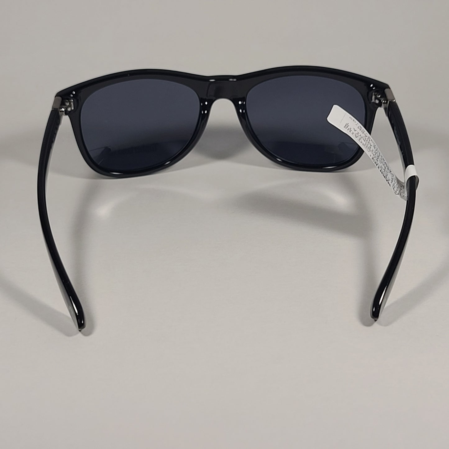 Timberland Square Sunglasses Shiny Black Frame Gray Lens TB7154 01A - Sunglasses