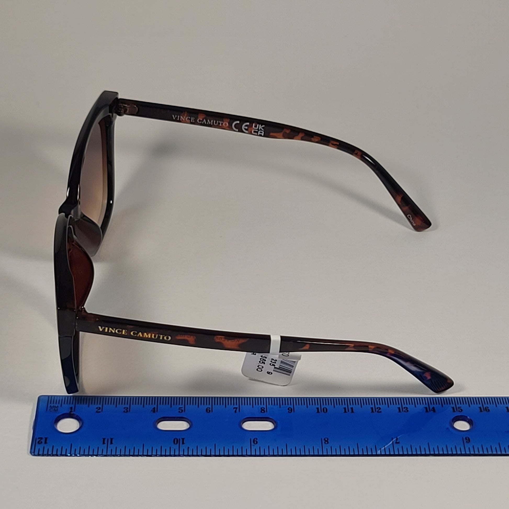 Vince Camuto VC1020 TS Oversize Cat Eye Sunglasses Tortoise Brown Gradient Lens - Sunglasses