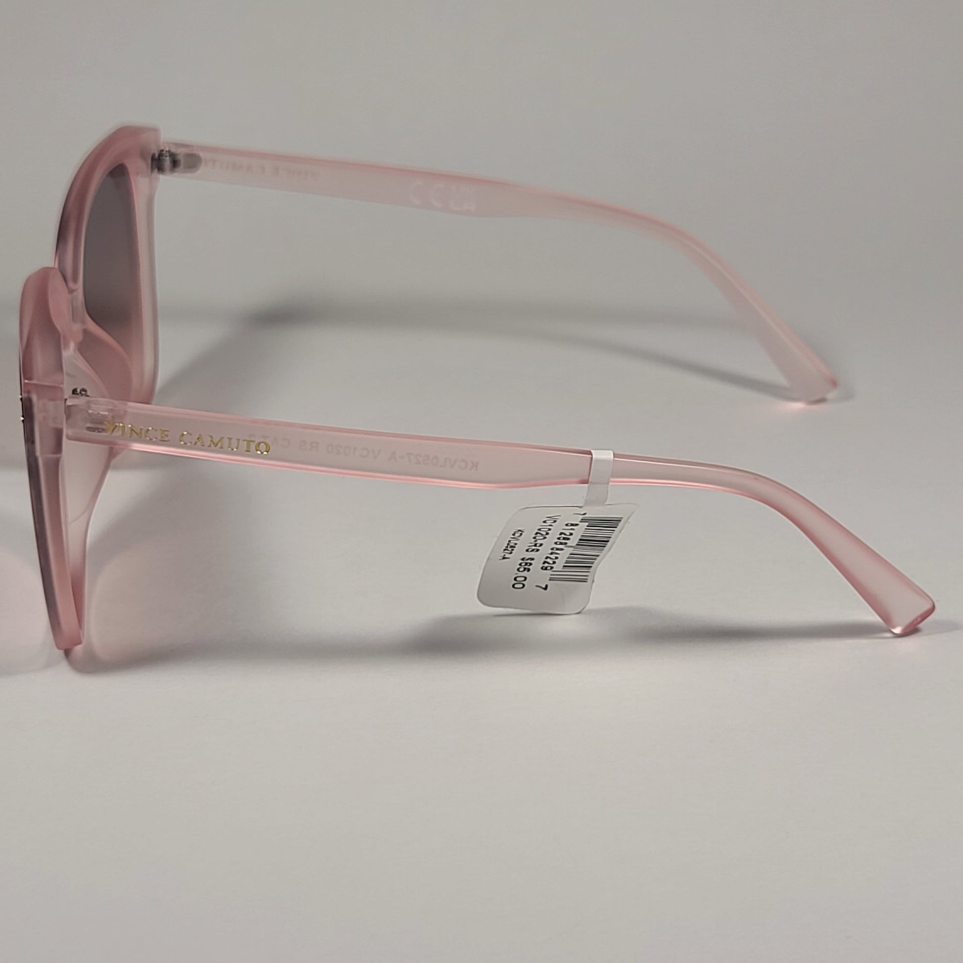 Vince Camuto VC1020 RS Oversize Cat Eye Sunglasses Pink Rose Brown Gradient Lens - Sunglasses