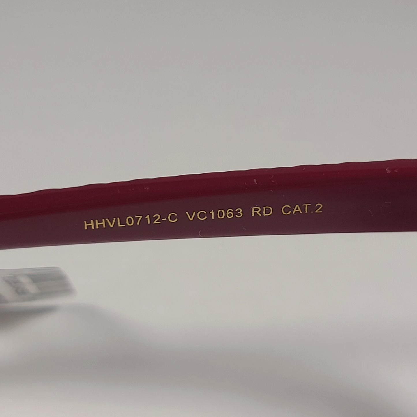 Vince Camuto VC1063 RD Cat Eye Sunglasses Red Frame Pink Gradient Lens - Sunglasses