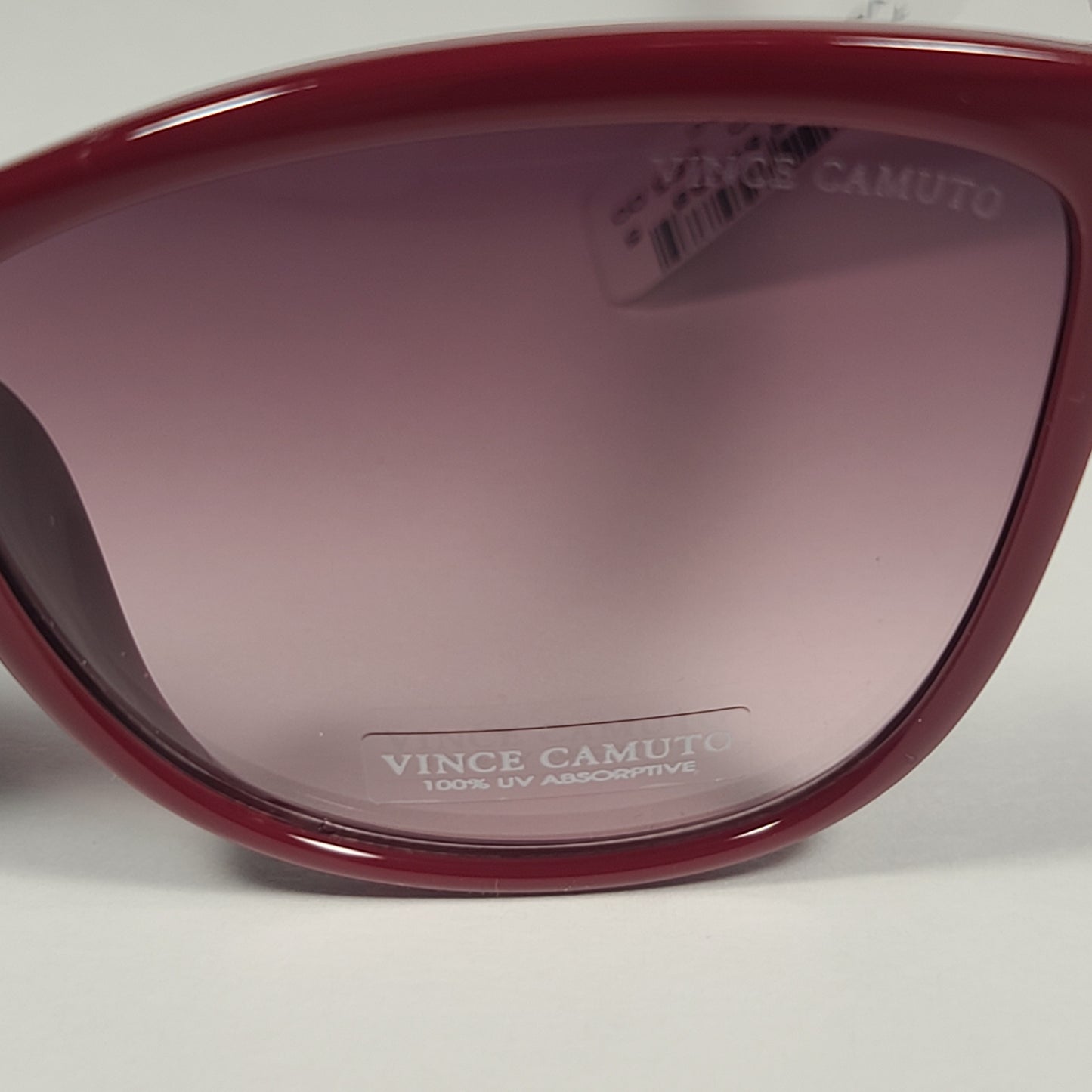 Vince Camuto VC1063 RD Cat Eye Sunglasses Red Frame Pink Gradient Lens - Sunglasses