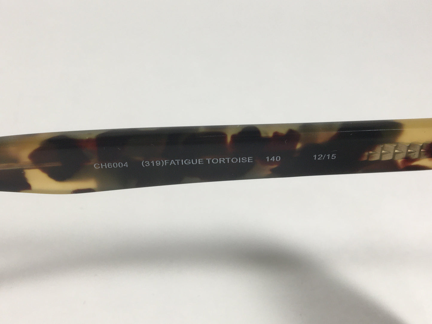 Cole Haan Square Sunglasses Brown Tortoise Frame Green Lens CH6004 319 FATIGUE TORTOISE - Sunglasses