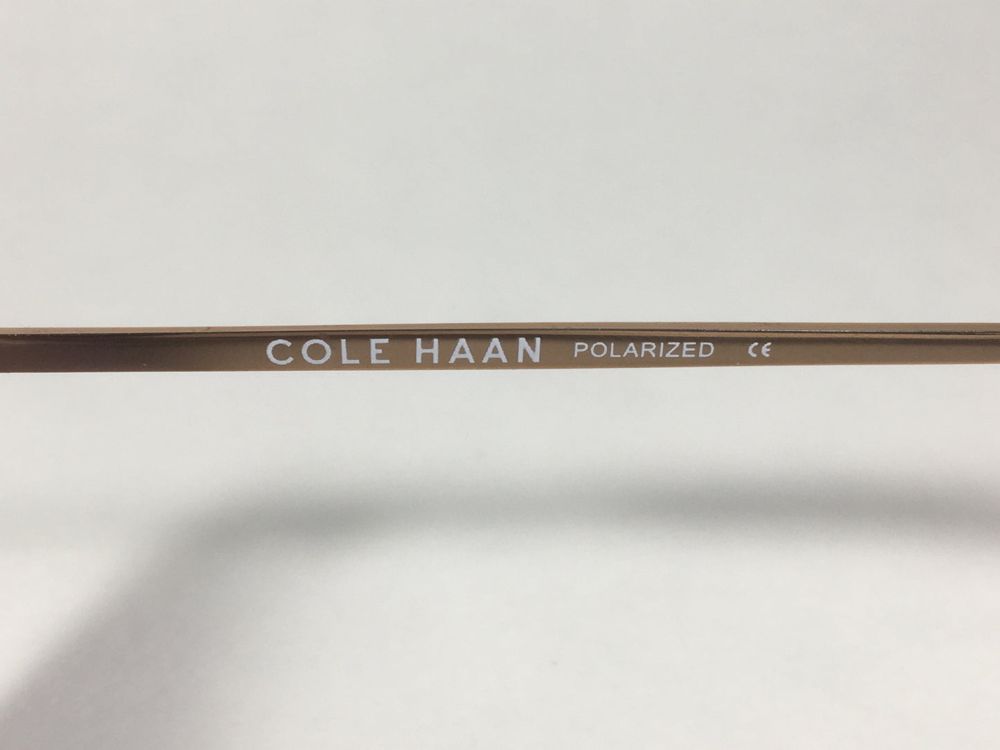 Cole Haan Polarized Rimless Aviator Sunglasses Rose Gold Frame Purple Pink Gradient Lens CH7033 605 ROSE GOLD/PINK - Sunglasses