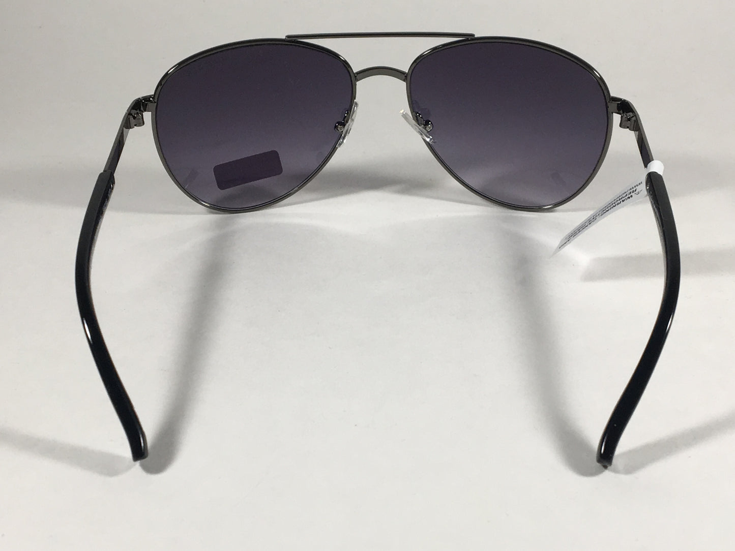 Tommy Hilfiger Lindsay Aviator Sunglasses Gunmetal Gray and Black Frame Gray Smoke Gradient Lens LINDSAY WM OL275 - Sunglasses
