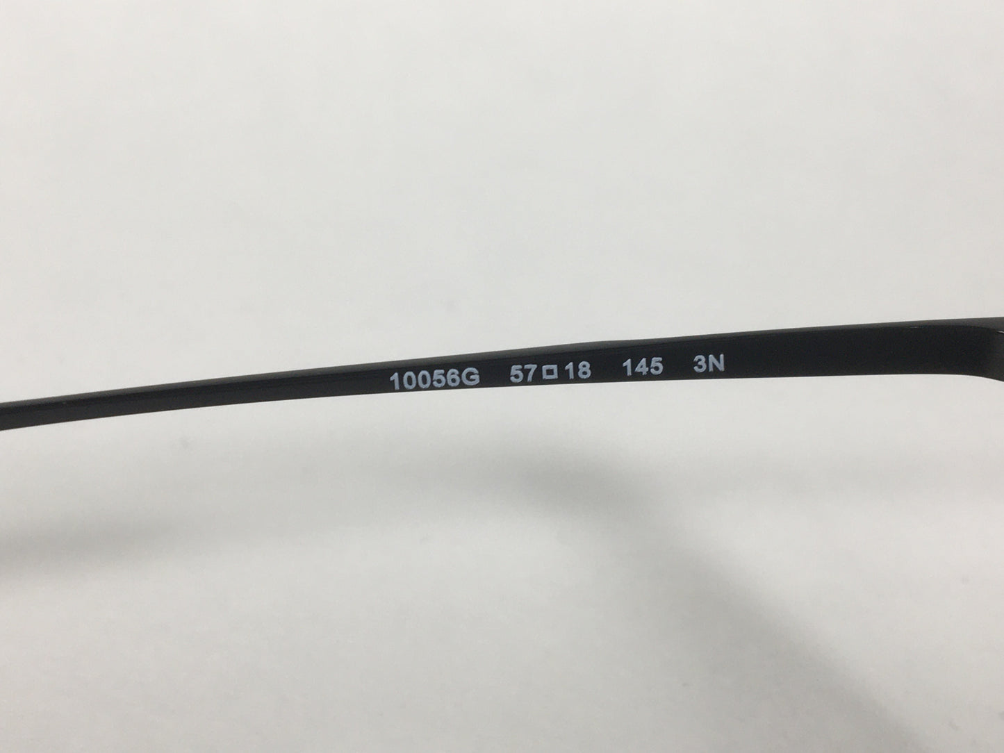 Michael Kors Trenton Pilot Sunglasses Black Frame Silver Mirror Lens MK-1050 10056G - Sunglasses