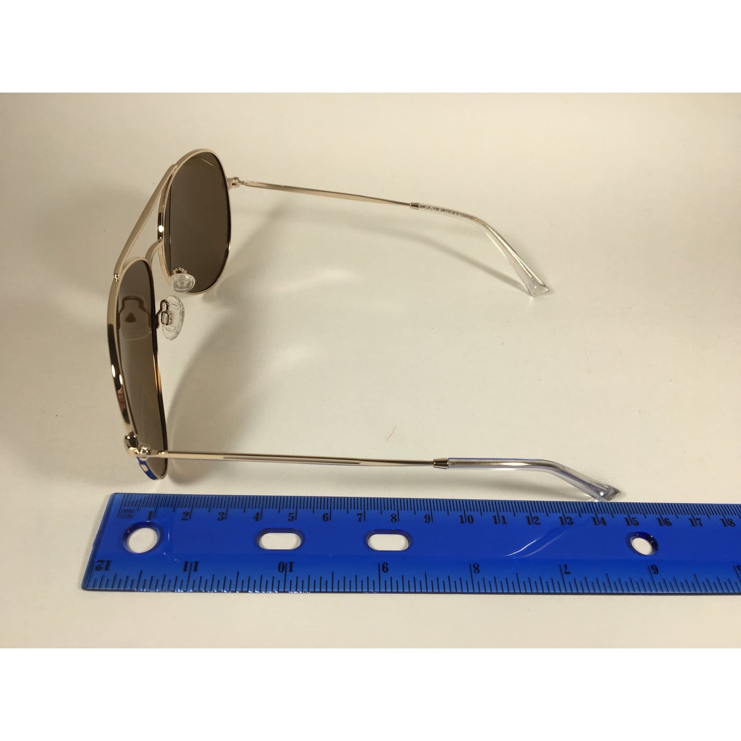 Cole Haan Polarized Aviator Pilot Sunglasses Gold Mirror Lens CH9005 717 GOLD - Sunglasses