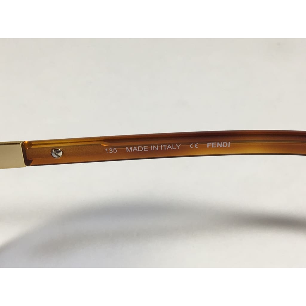 Fendi Runway Sunglasses Oversized Shield Butterfly Blue Lens Havana Frame Fs5273 424 - Sunglasses