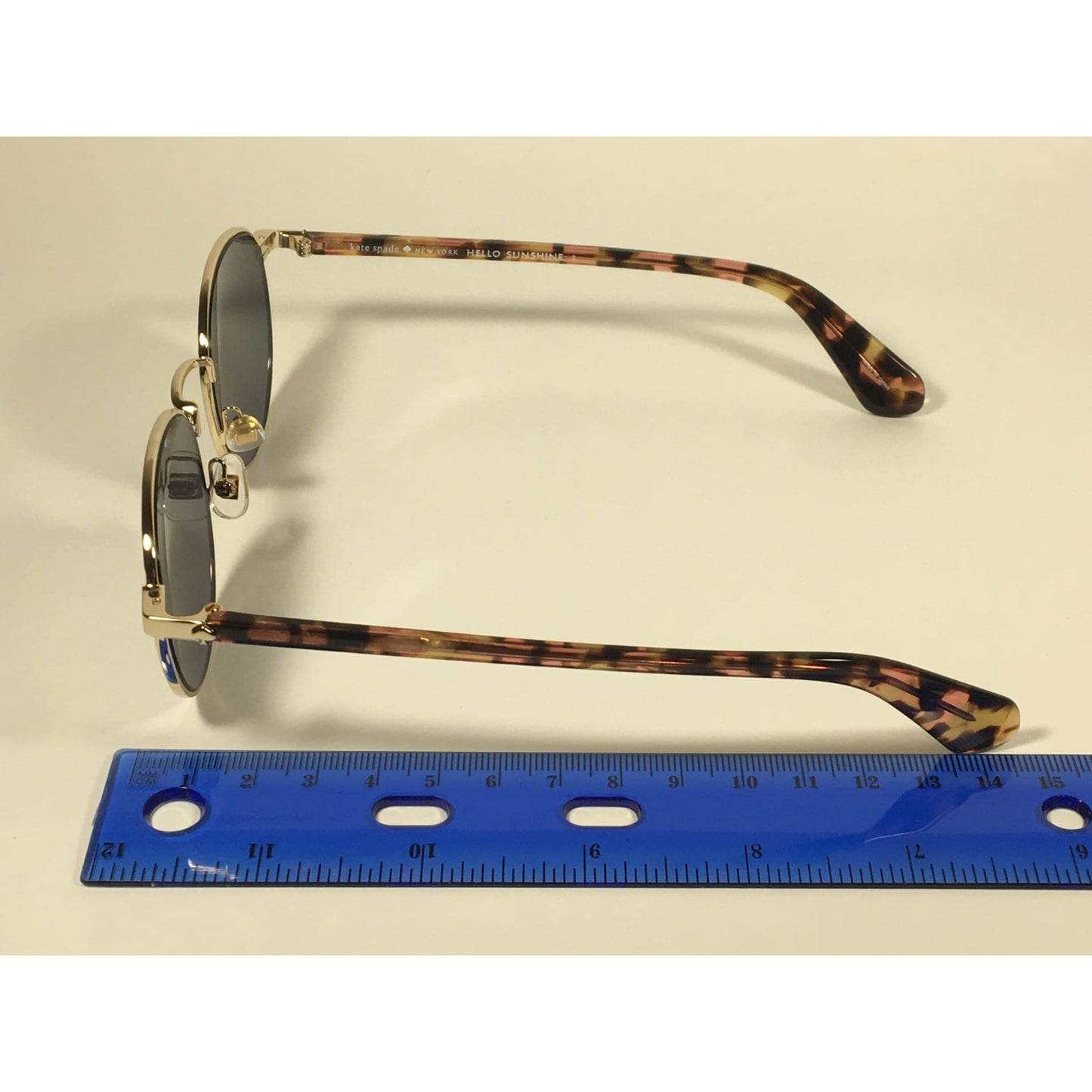 Kate Spade Adelais Pilot Sunglasses Pink Havana Tortoise Pink Mirror Lens ADELAIS/S HT80J - Sunglasses