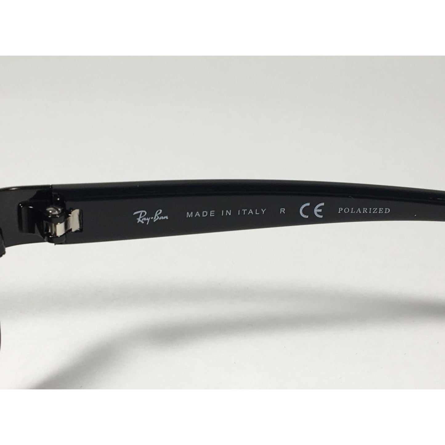 Ray-Ban Polarized Active Sunglasses RB3364 002/58 Rectangle Black Gloss Green Lens - Sunglasses
