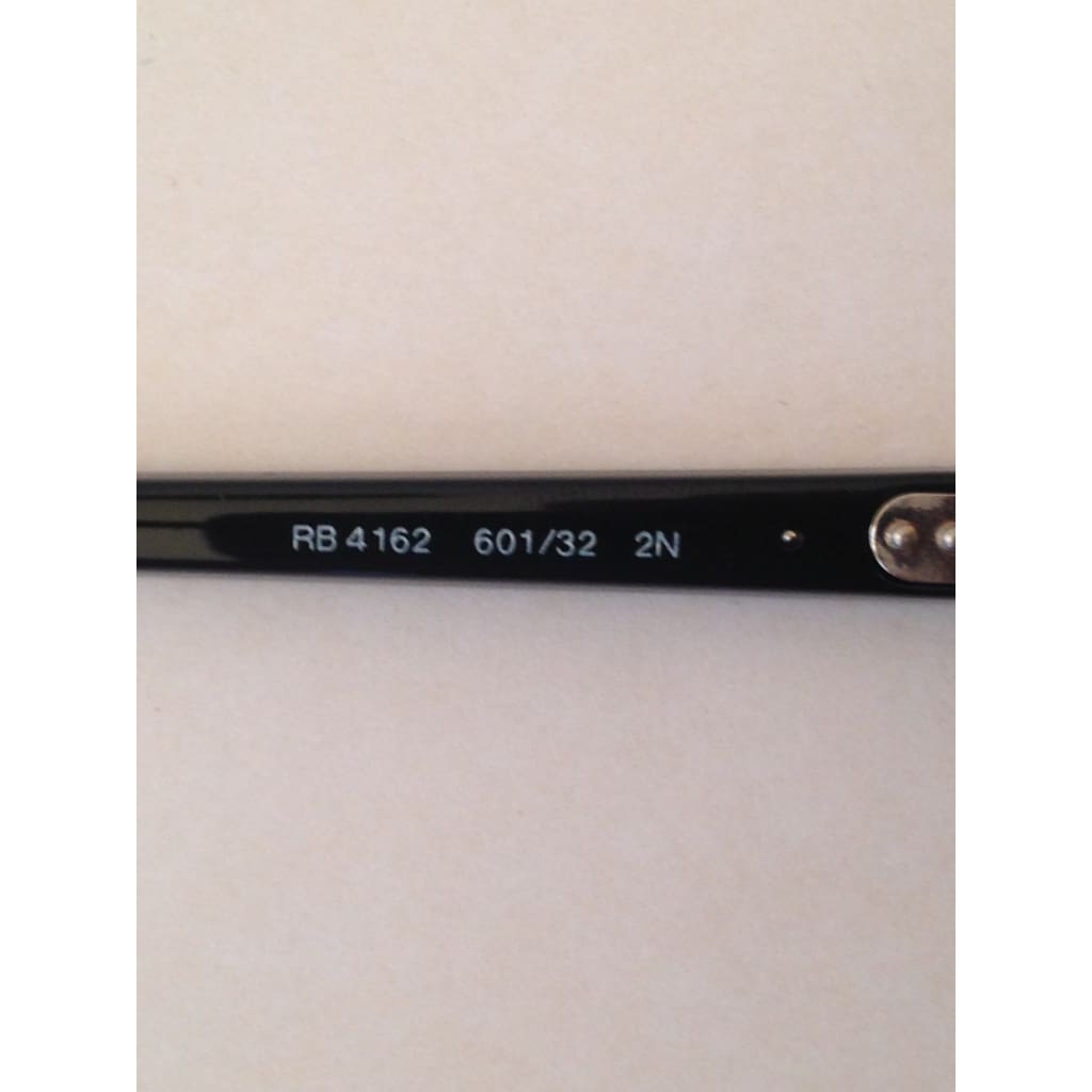 Ray-Ban Polarized Turbo Aviator Sunglasses Black Gray Gradient Rb4162 601/32 59Mm - Sunglasses