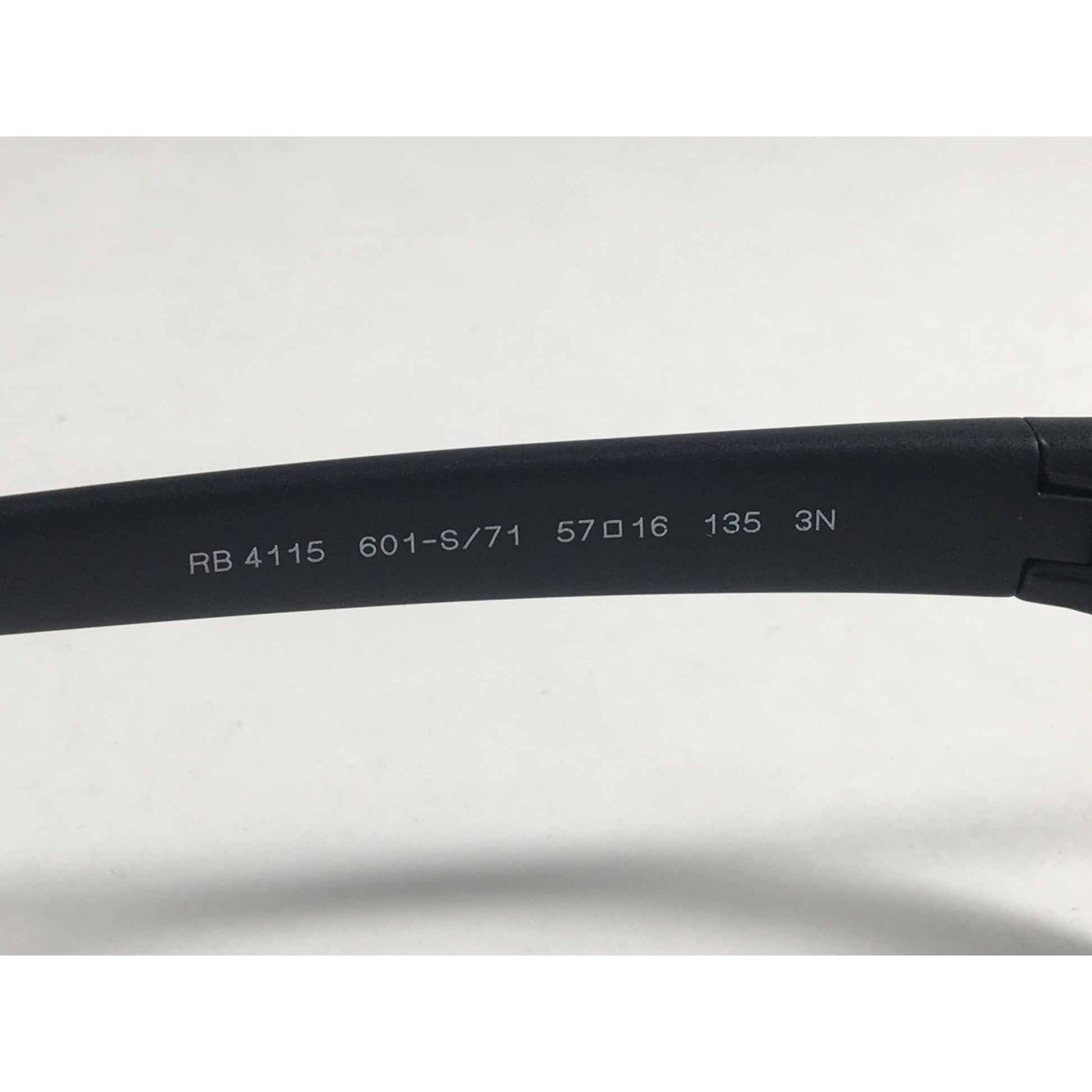 Ray-Ban Small Predator Active Lifestyle Sunglasses RB4115 601S/71 Wrap Matte Black Green Lens - Sunglasses