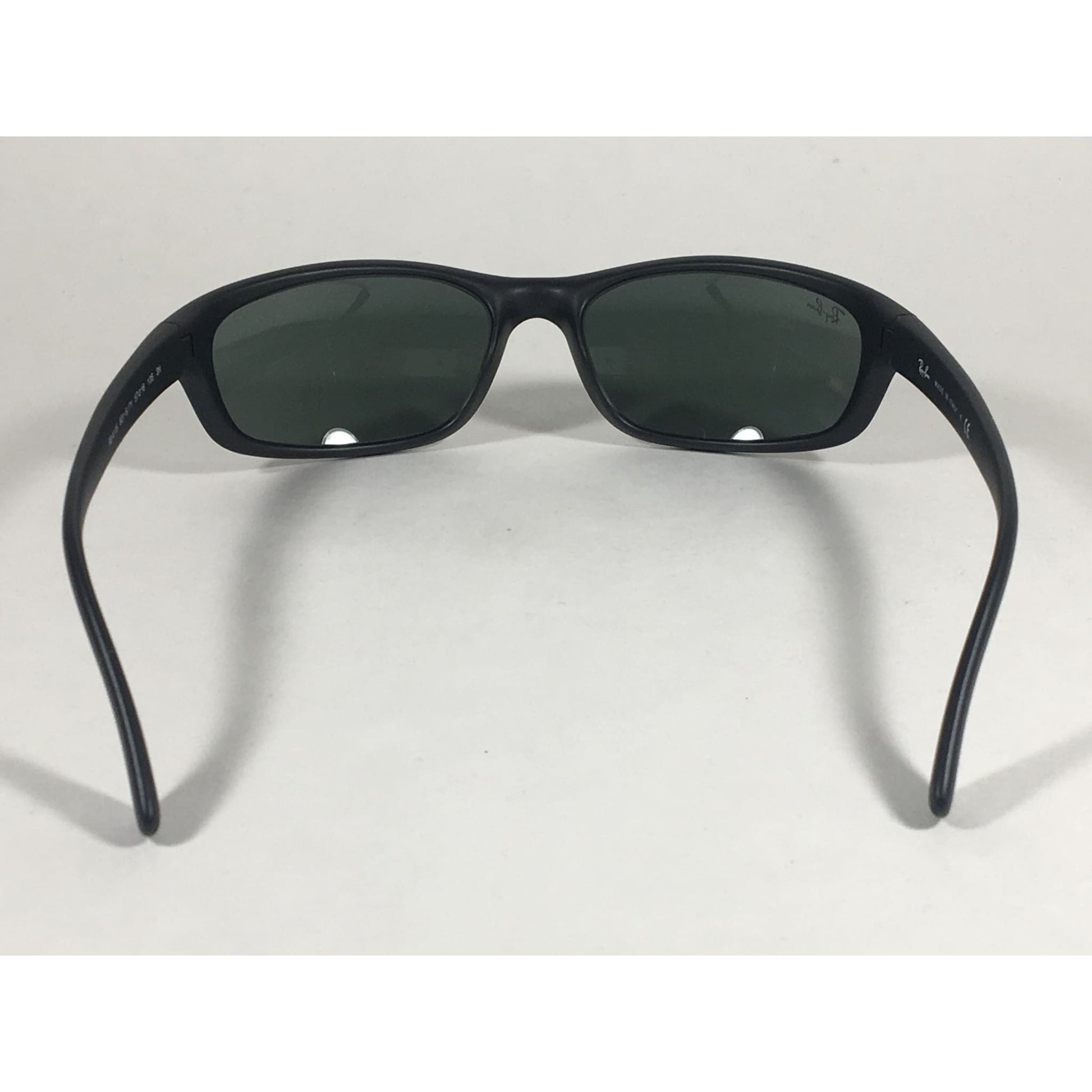 Ray-Ban Small Predator Active Lifestyle Sunglasses RB4115 601S/71 Wrap Matte Black Green Lens - Sunglasses