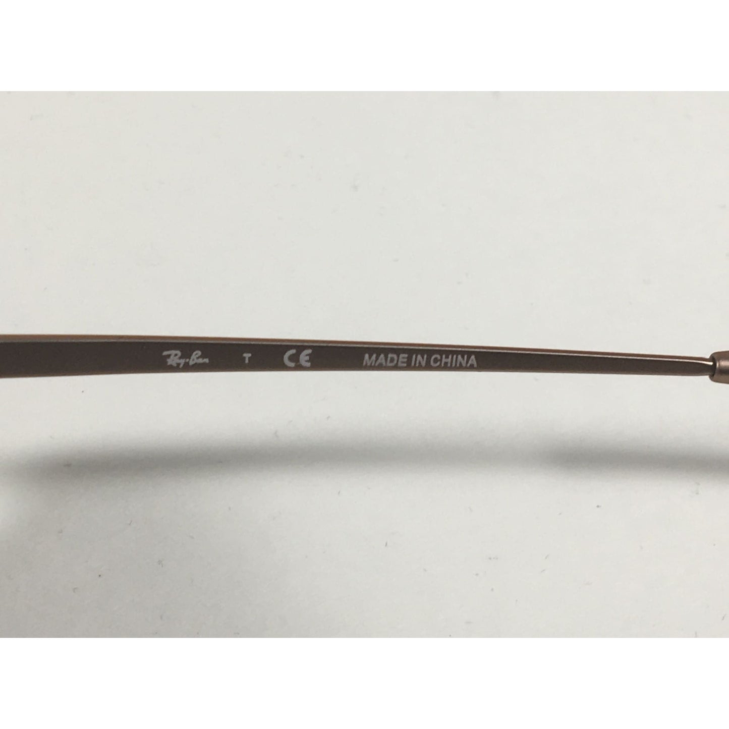 Ray-Ban Square Sunglasses Copper Bronze Metal Solid Gray Lens RB3588 9146/1 - Sunglasses
