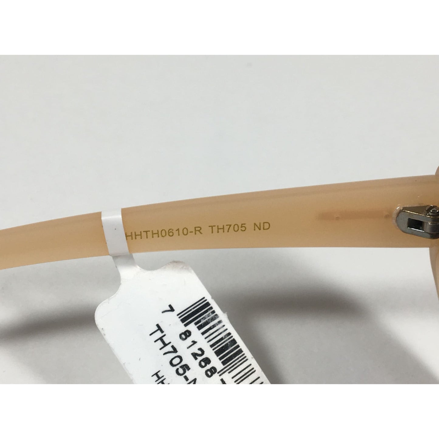 Tahari Shield Cat Eye Sunglasses Nude Frame Blue Nude Gradient Lens TH705 ND - Sunglasses