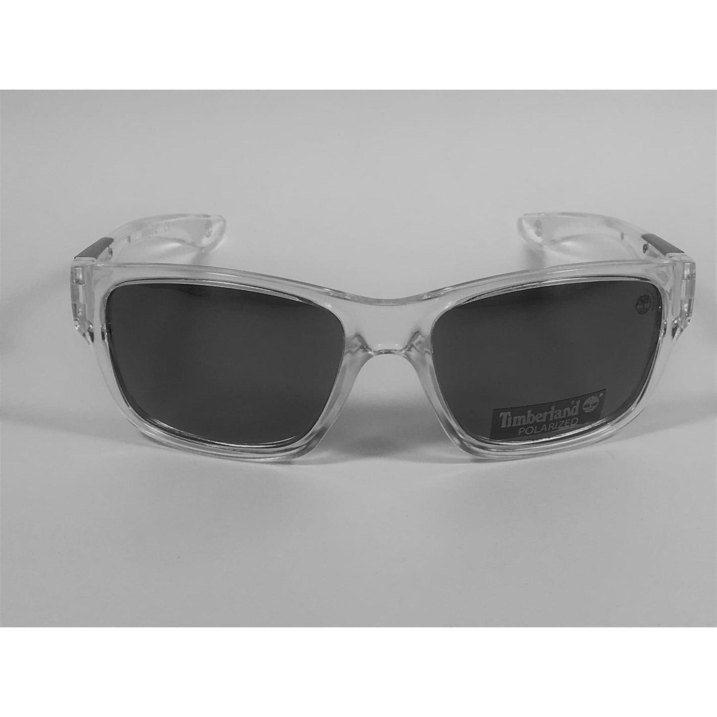 Timberland Polarized Sport Sunglasses Clear Crystal Mirror Lens TB7155 26D - Sunglasses