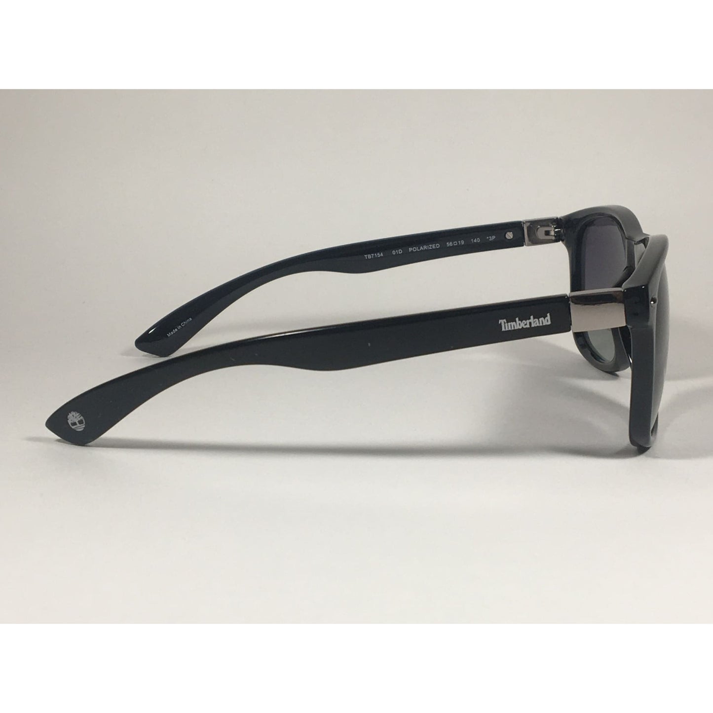 Timberland Polarized Square Sunglasses Smoke Gray Gradient Lens TB7154 01D - Sunglasses