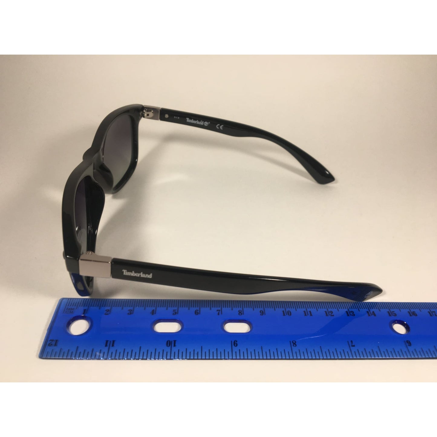 Timberland Polarized Square Sunglasses Smoke Gray Gradient Lens TB7154 01D - Sunglasses