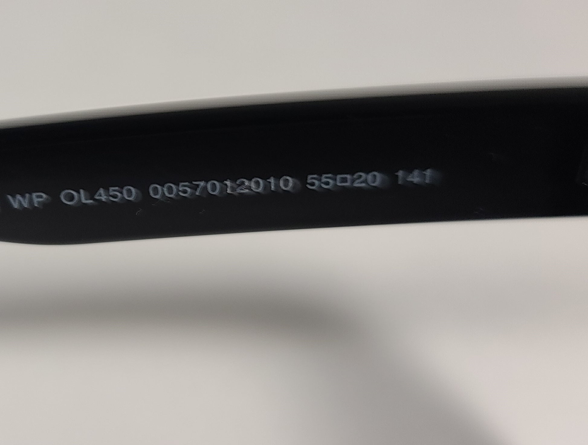 Tommy Hilfiger Kim Squared Sunglasses Shiny Black Frame Smoke Gradient Lens WP OL450 - Sunglasses