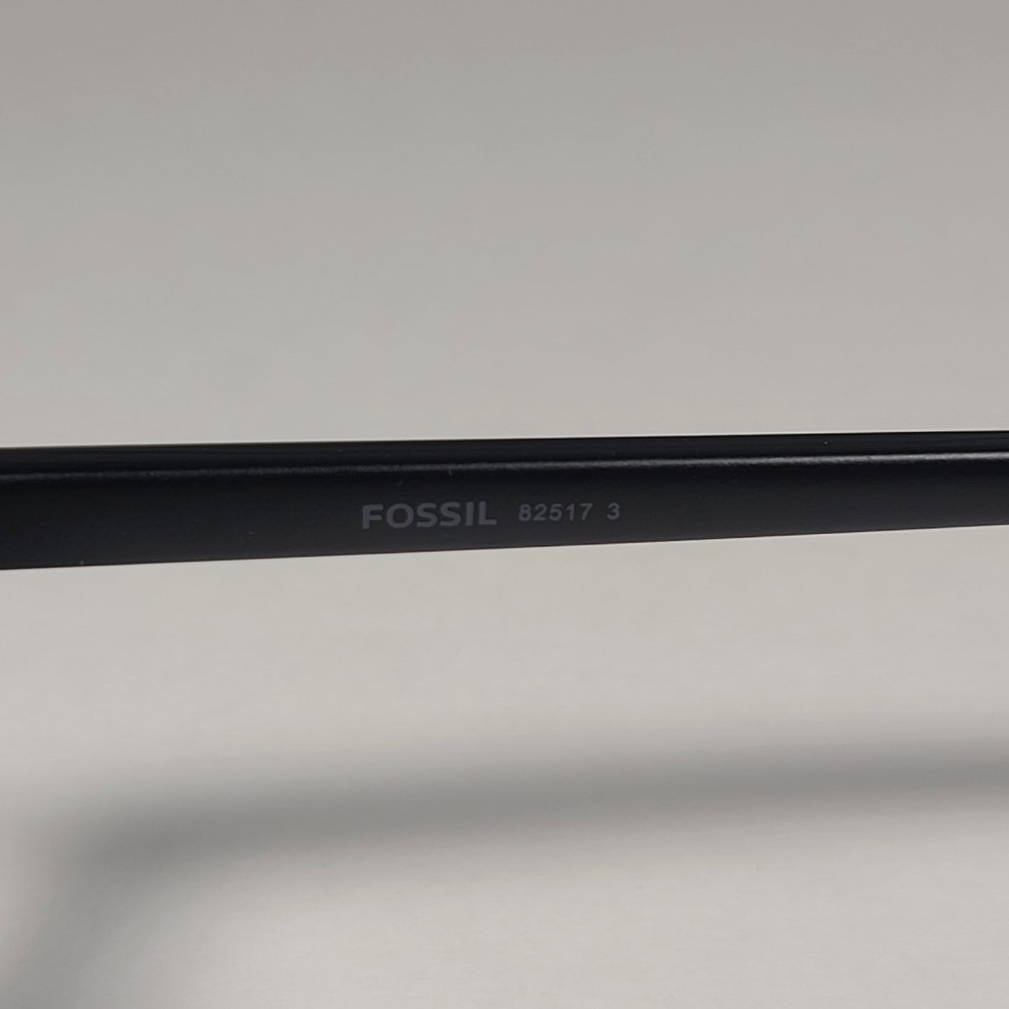 Fossil Round Brow Bar FW193 Women’s Sunglasses Matte Black Gold Frame Gray Lens - Sunglasses